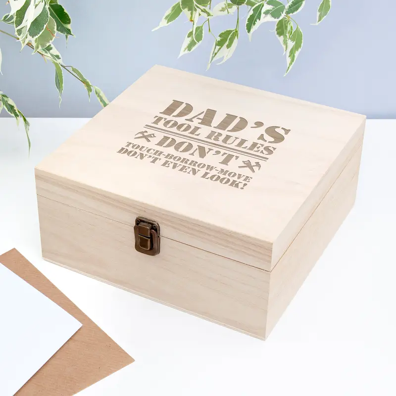 Personalised His Tools His Rules Tool Box 5