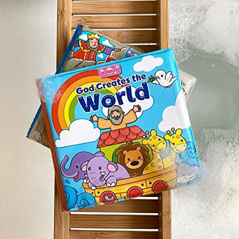 Bubbles: The Birth of Jesus:While bathing baby and very young children, enjoy the story of Jesus' birth with its splashes and sounds to make. 1