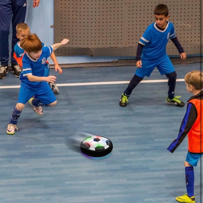 LED Hover Soccer Ball - Air Power Training Ball Playing Football Indoor Outdoor Game for Kids - Birthday Gifts for Boys Age 3-12 5