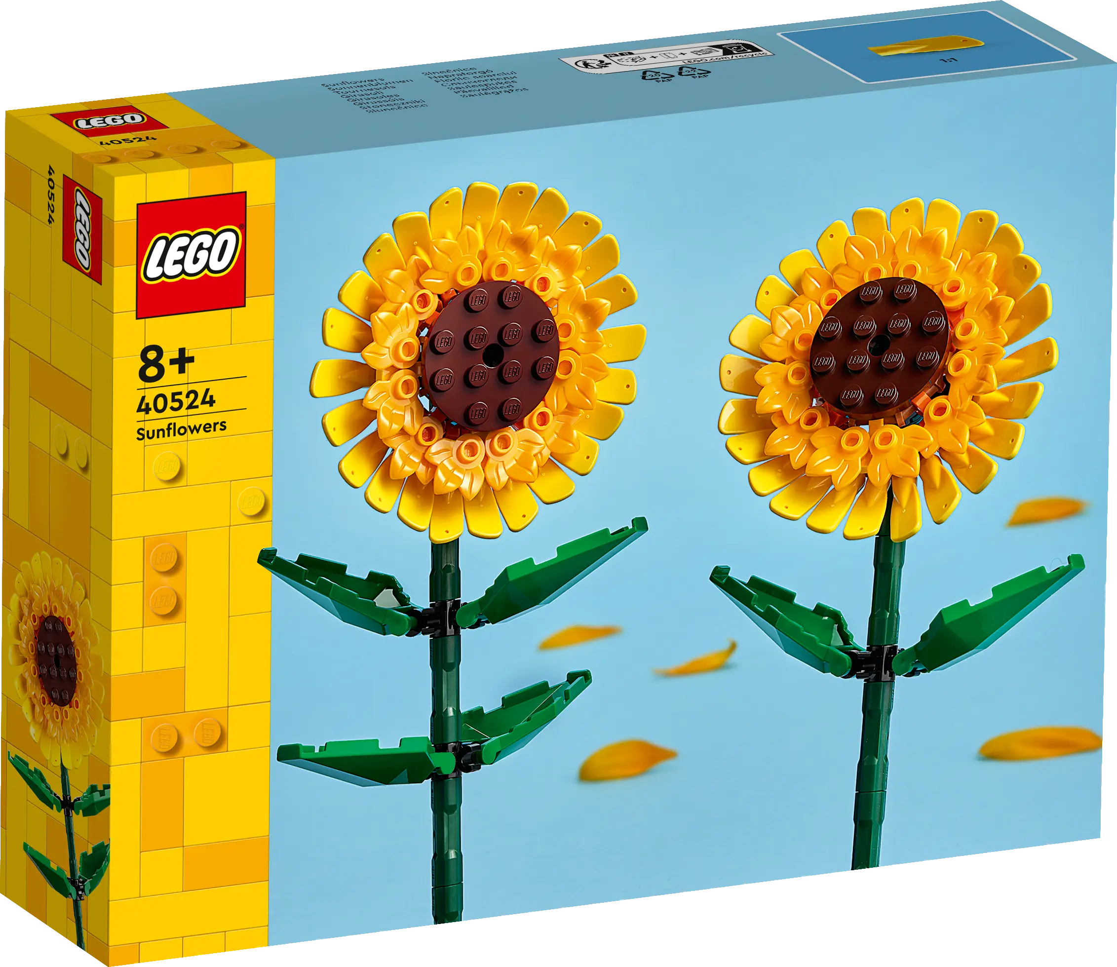 LEGO Creator Sunflowers Set 40524 - Building Toy for Kids & Adults
