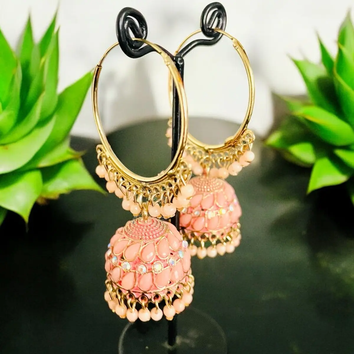 Jhumka earring small - 7x4 cms