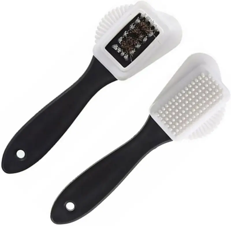 Comprehensive Suede and Nubuck Brush for Footwear Cleaning - Gentle and Effective - Comfort Shoe Leather Natural Bedroom 0