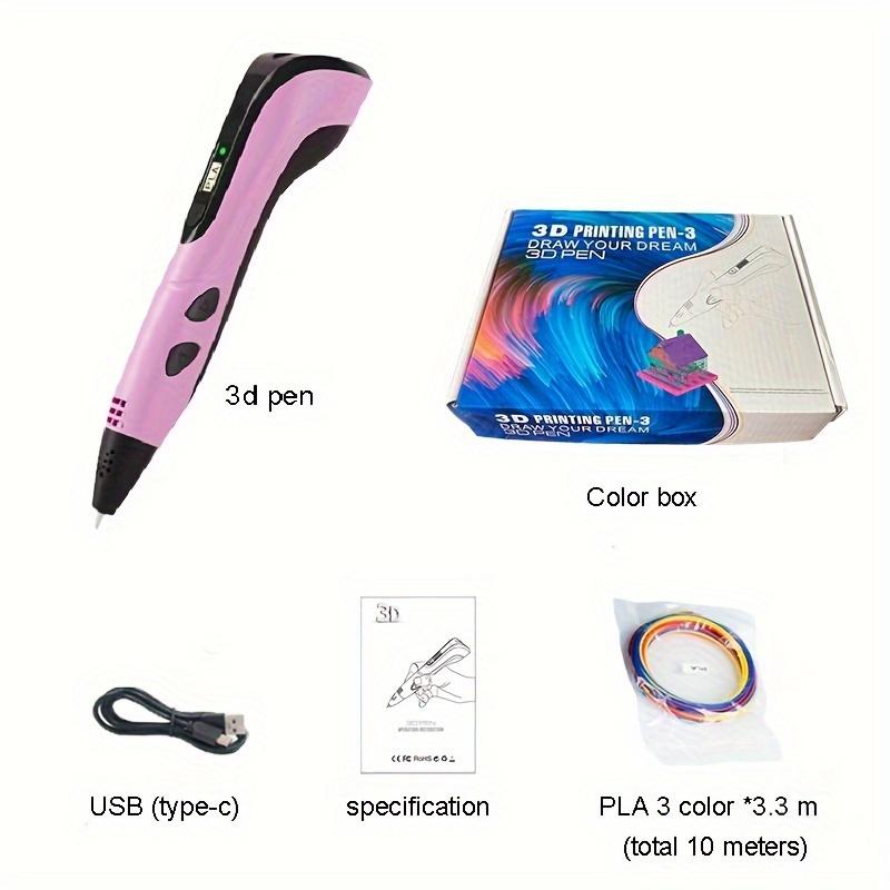 Product Introduction of 3D Printing Pen for Youngsters - Upgraded 3rd Gen, USB Rechargeable, Safe Plastic Material, Ideal Birthday Gift 6