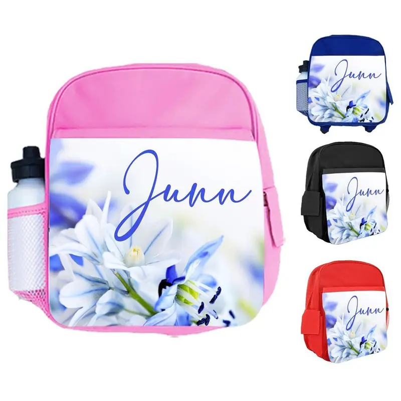 Personalised Kids Backpack Any Name Generic Design Boys Girls kid School Bag 41 3