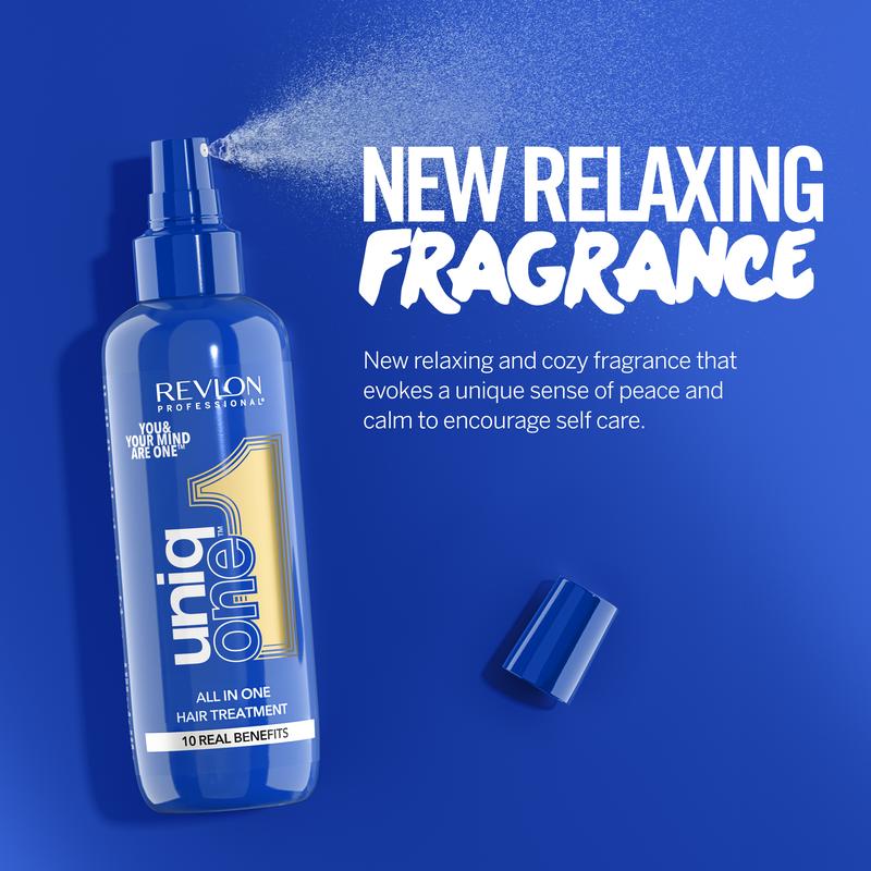 Product Introduction of Revlon UniqOne Hair Treatment Limited Edition – Relaxing Fragrance Leave-in Professional Multi-benefit Hair Treatment Repair, Detangle, Control Frizz & Style - Vanilla & Jasmine, 150 ml 6