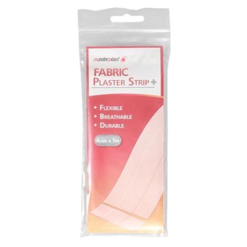 Masterplast Fabric Easy-to-cut Plaster Strip, 6cm x 1m 0