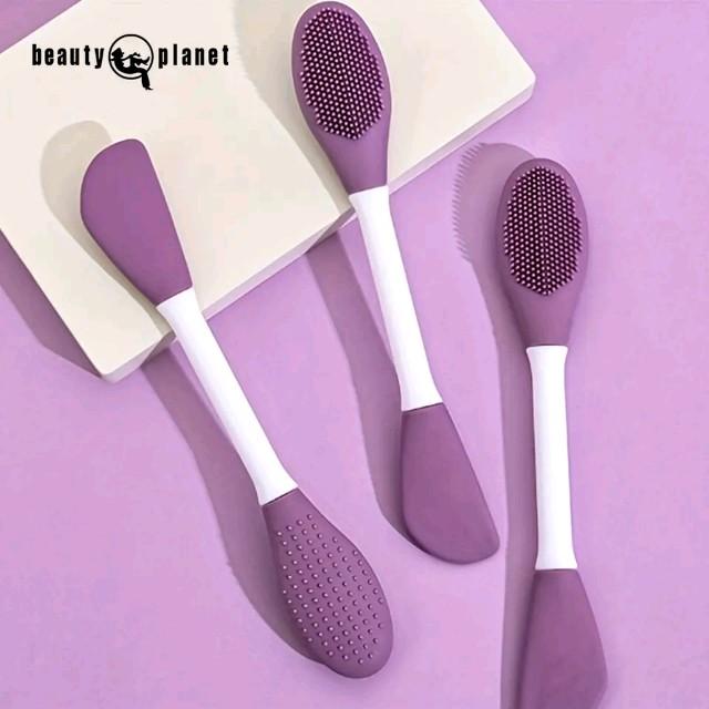 Silicon Fasical Cleaning and Masking Applicator for Skincare Comfort 0