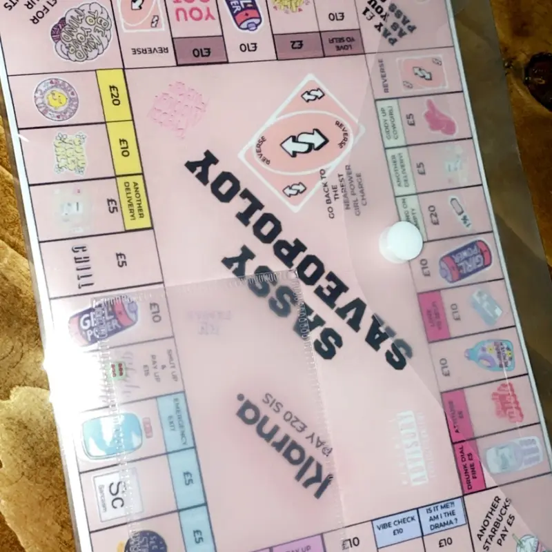 Sassy Saveopoly Saving Challenge - Cash Stuffing - Money Saving Game - Budgeting - Money Saving 1