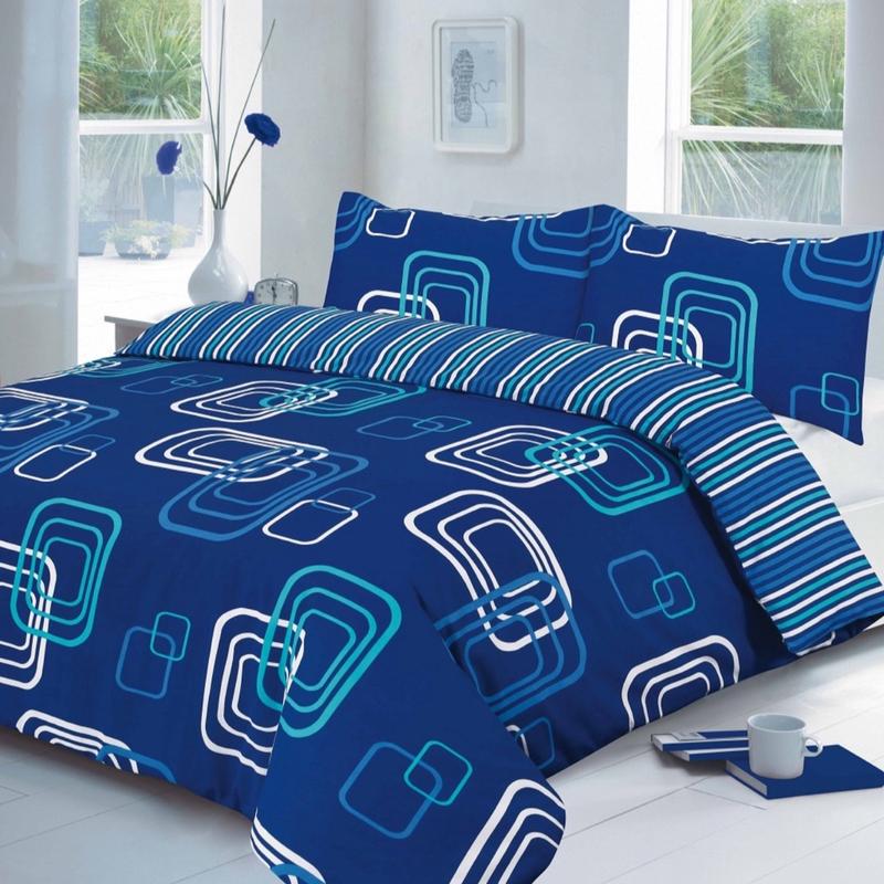 Printed Duvet & Pillowcase Set – High-Quality Fabric for Stylish Bedrooms – Durable, Soft & Easy-Care Quilt Cover with Coordinated Pillowcases – Modern & Elegant Bedding 1