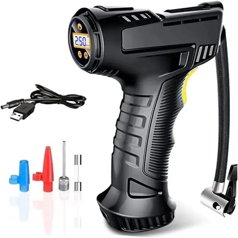 Portable Cordless 12V Electric Car Tyre Inflator Pump with Air Compressor