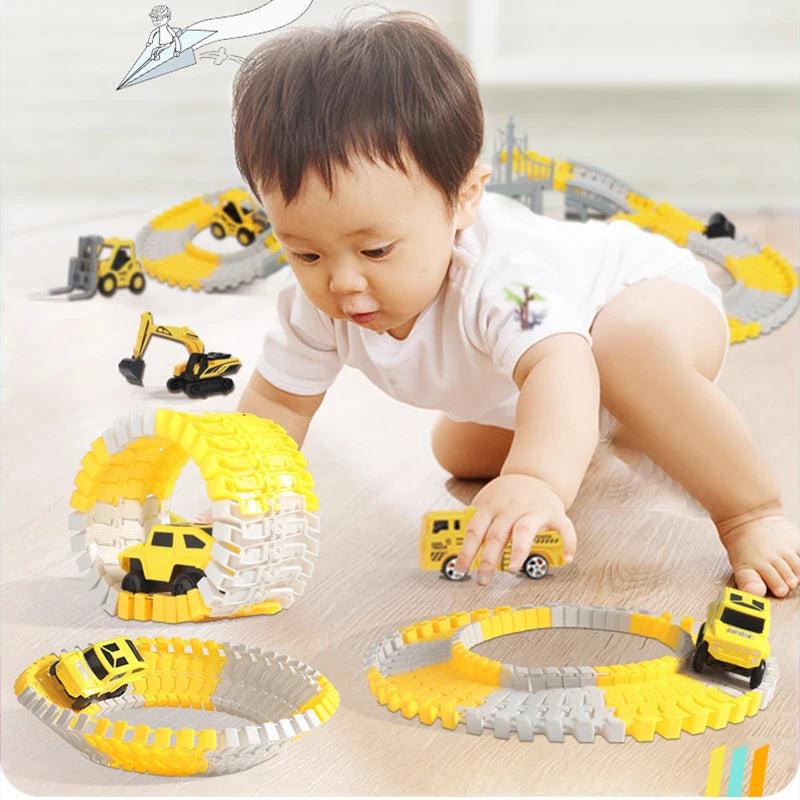 Children Electric Track Toy Car - Educational Toys 3