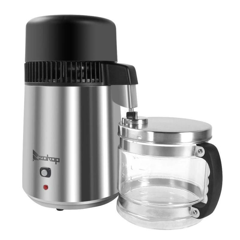 【Replace 66117163】750W Water Distiller Electric Purifier Stainless Steel Glass Water Filters 1