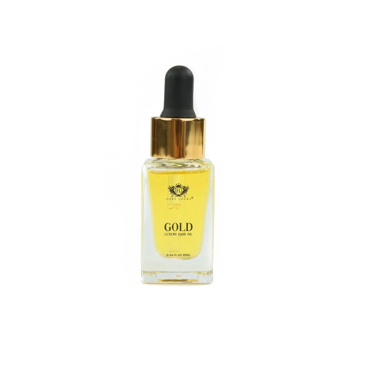Hydrate - Foxy Locks Daily Luxury GOLD Hair Oil Travel Size - infused with Argan oil | Collagen | Keratin | Repair
