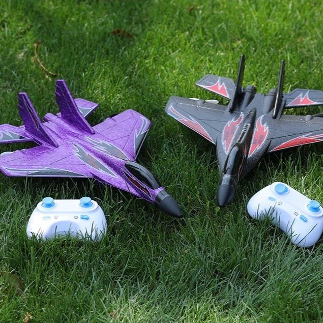 Remote control aircraft model toy, 1 piece aircraft Black/purple, creative toys,summer gifts,summer toys rcplane 4