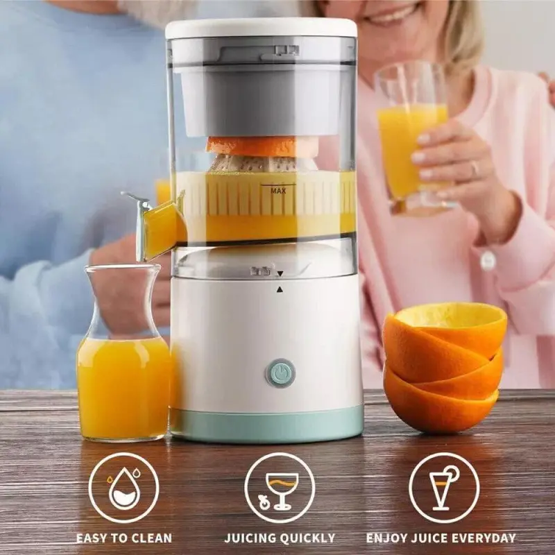 Electric Citrus Juicer Presser Squeezer Rechargeable - Extractor Juicer Machines with USB Portable Compact Juicer for Orange, Lemon, Limes 2