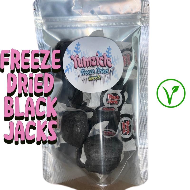 Freeze-Dried Black Jack Retro sweets dry sweet d Snack 0