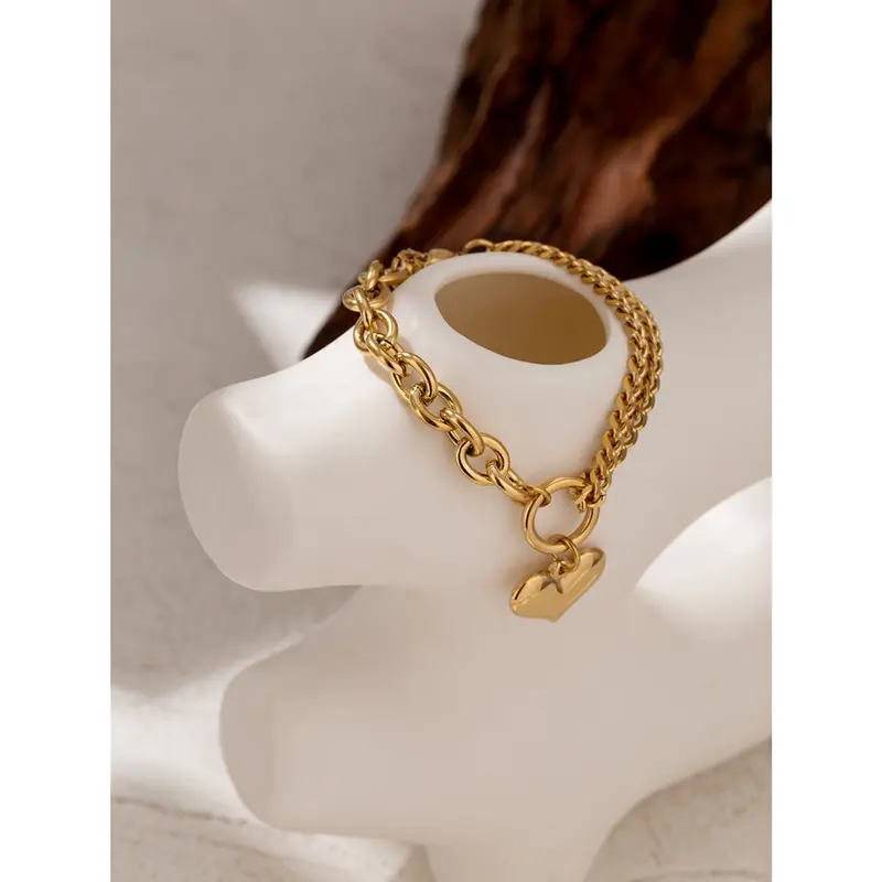 Nanya Heart Pendant Bracelet 1