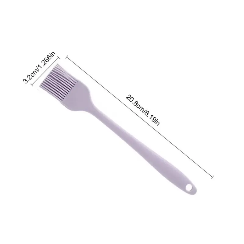 Silicone Barbecue Oil Brush Heat-resistant Pastry Brush Upgrade Oil Brush Kitchen Cooking and Baking Tools 8
