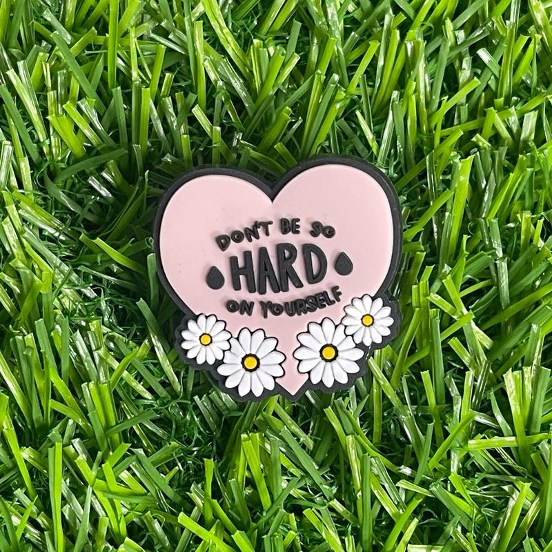 Mental Health, Positivity, self Care Shoe Charms Croc charms for crocs clogs food plush jib bitz 4