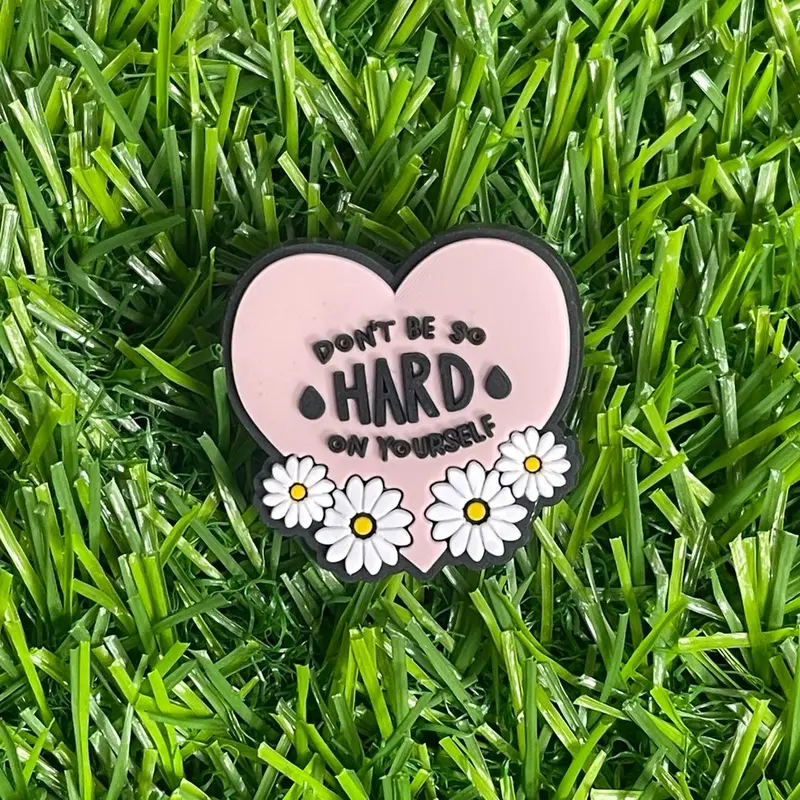 Mental Health, Positivity, self Care Shoe Charms Croc charms for crocs clogs food plush jib bitz 4