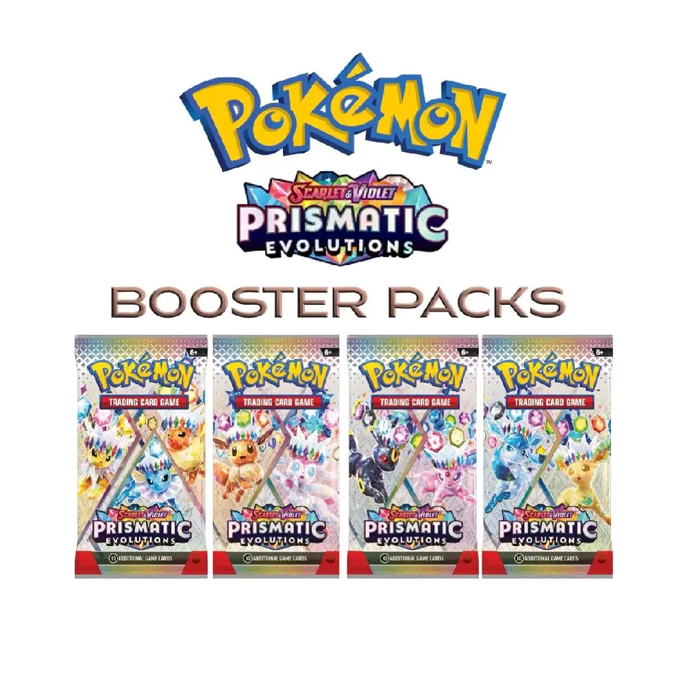 Pokemon Prismatic Evolutions  Booster Packs - (Trading Cards)