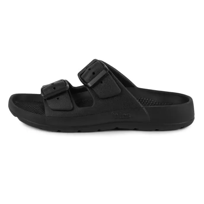 totes SOLBOUNCE Ladies Adjustable Double Buckle Sliders