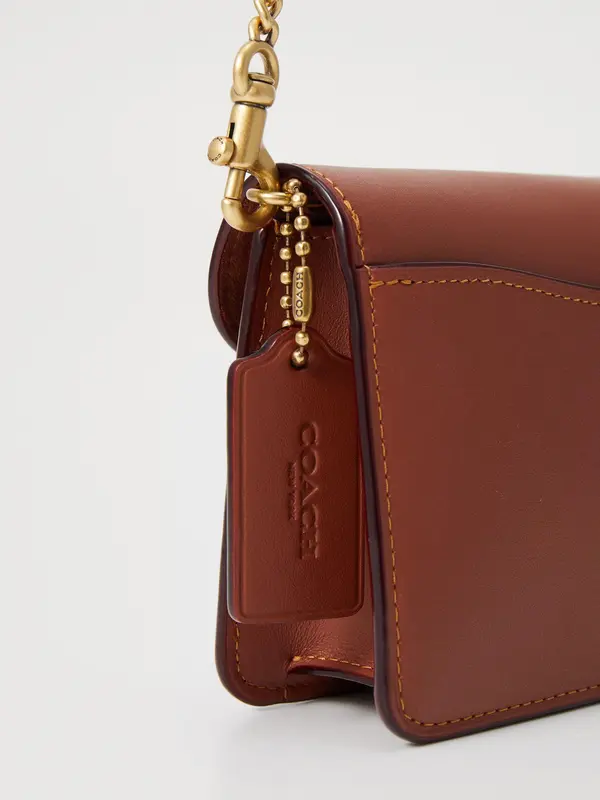 Coach COATED SIGNATURE TABBY CHAIN - Clutch 6