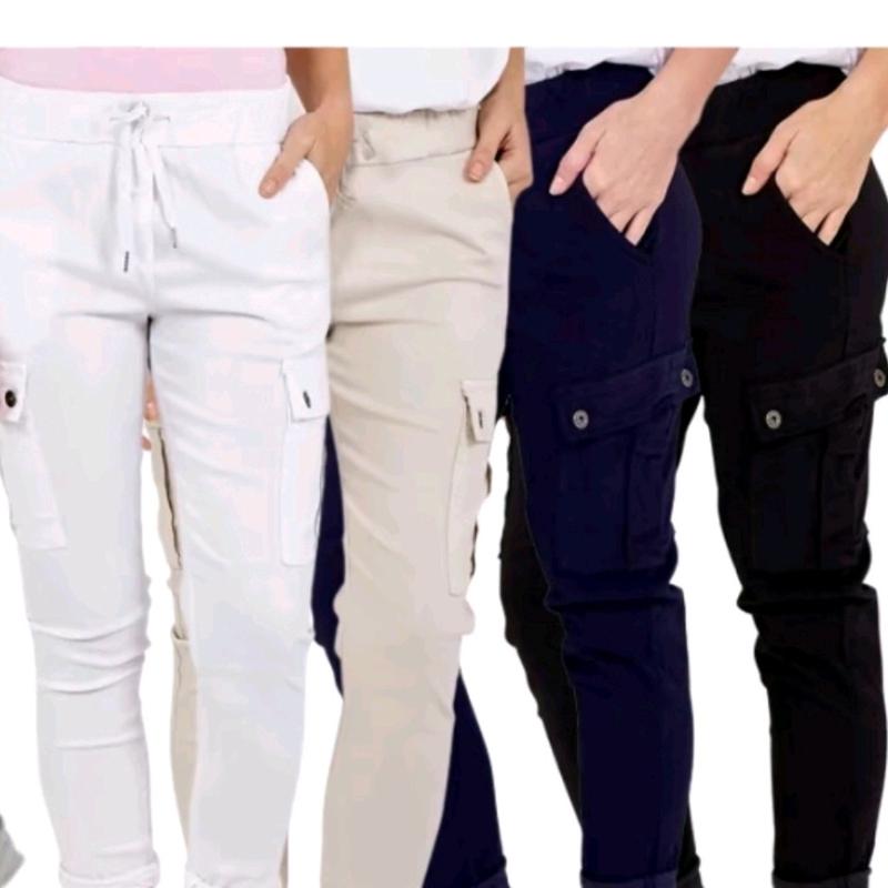 Magic cargo Trousers fits size 8-18 Womenswear Bottom Lady 1