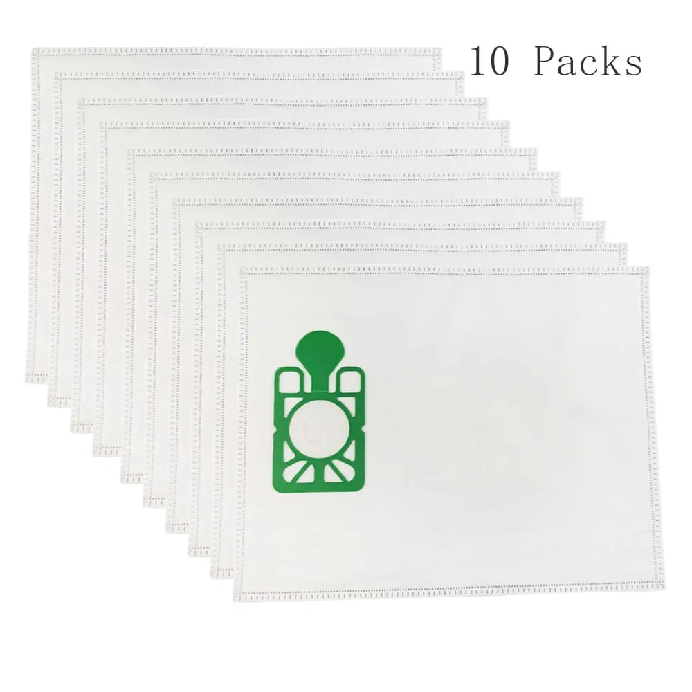 Pack of 10 Microfiber Hoover cleaner dust bags fit for Numatic NVM- 1CH HepalFlo HENRY  HVR200A Hetty  HET200A JAMES JVP180