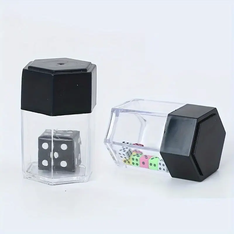 Magic Explosion Dice Trick - 1pc, Transforming Large Die to 8 Mini Dice, Durable Plastic, Performance Magic Kit for Parties & Close-Up Magic, Age 14+ 5