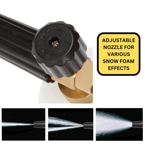 Product Introduction of 1L Snow Foam Lance Cannon Bottle for Karcher K2-K7 Car Pressure Washer Gun 4