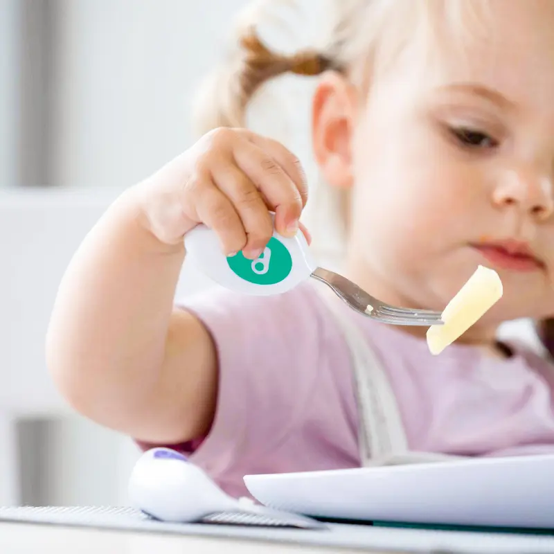 doddl Toddler Cutlery Set - Spoon and Fork for 12+ Months 4
