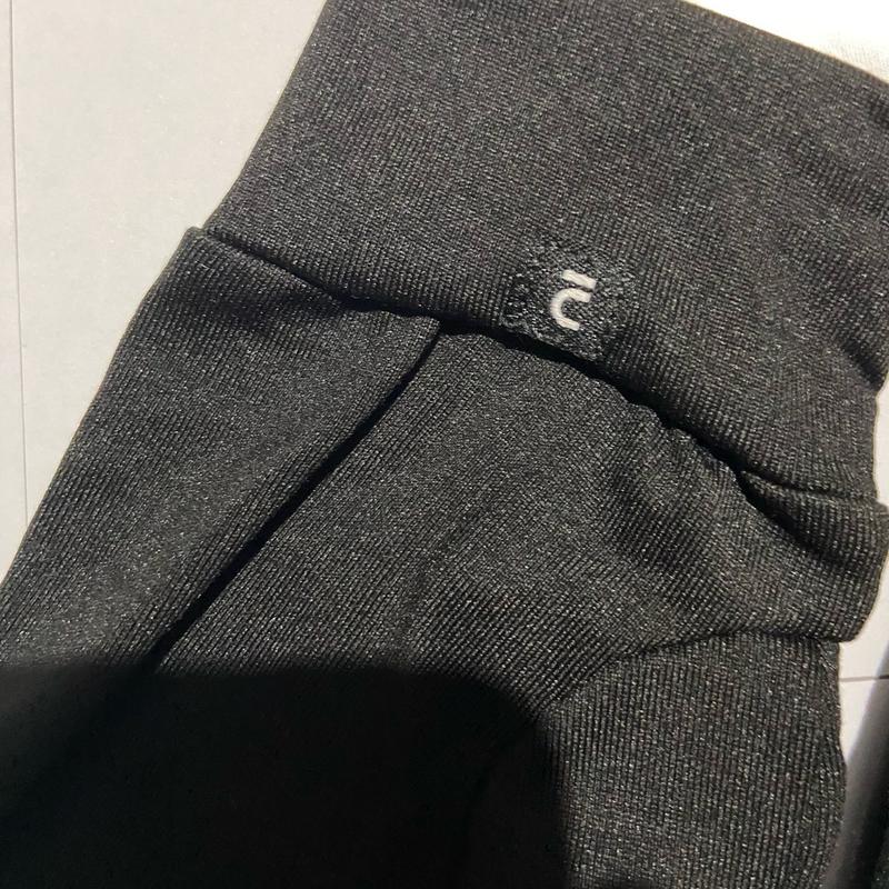 Kalenji black touchscreen running gloves 3