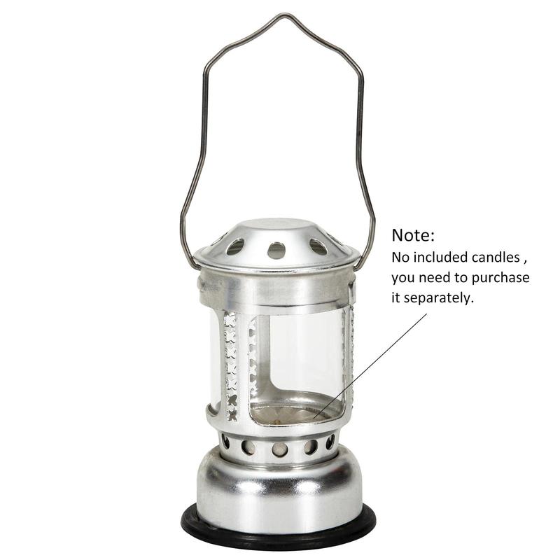 Product Introduction of Candle Lantern Mini Bright Aluminium Alloy Brass Night Fishing Hanging Candle Lamp Outdoor Camping Angling Candle Lamp 19