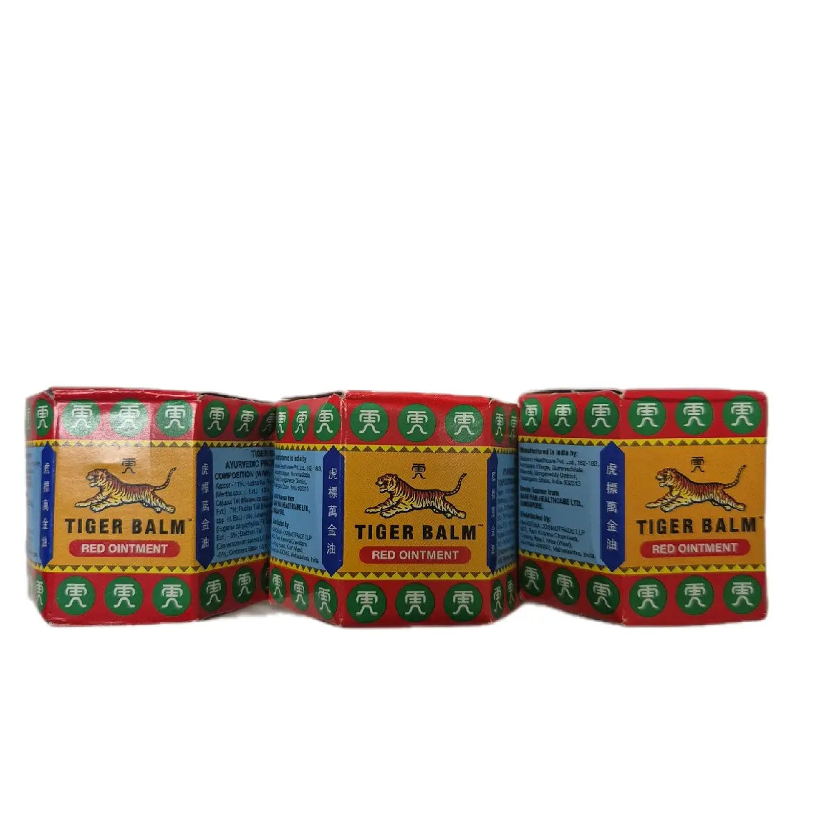 Tiger Balm Massage 21ml X 3 Tubs