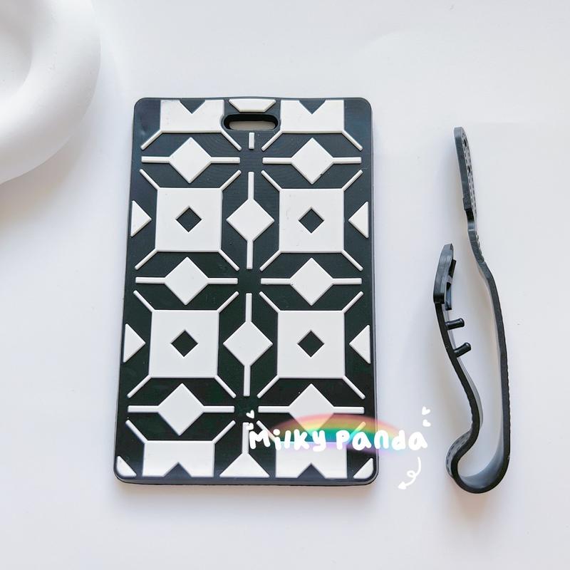 Pattern Geo Luggage Tag | Travel Essential | Baggage Tag | Milky Panda 5