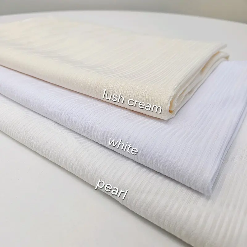 RIBBED JERSEY HIJAB Soft Stretchy Jersey Breathable Versatile Drapes Beautifully Hijab Scarf Sarong Wrap Elegant Jersey Hijab Suitable for ALL Weather 170cm x 70cm 4