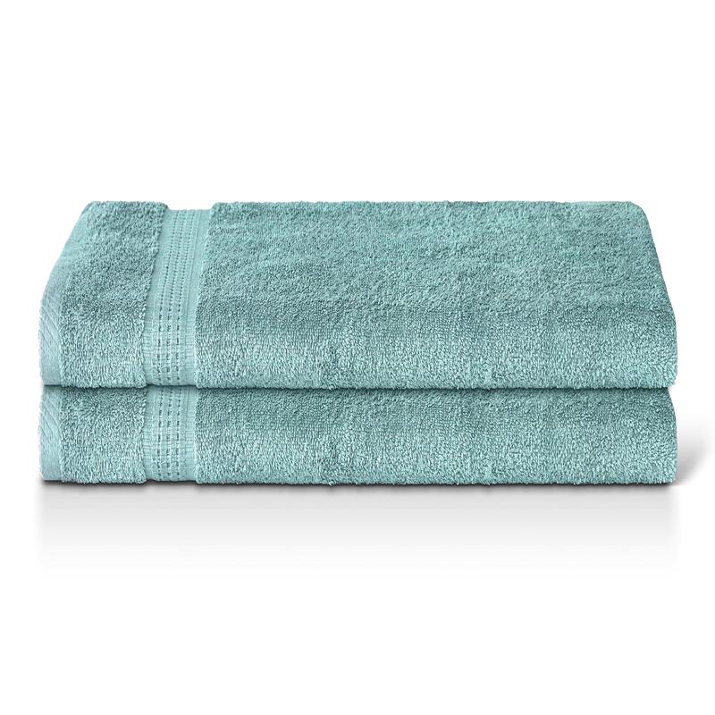 Bamu Premium Bath Towels, Set of 2 And 4, 100% Cotton 500GSM Ring Spun Towel Set 5