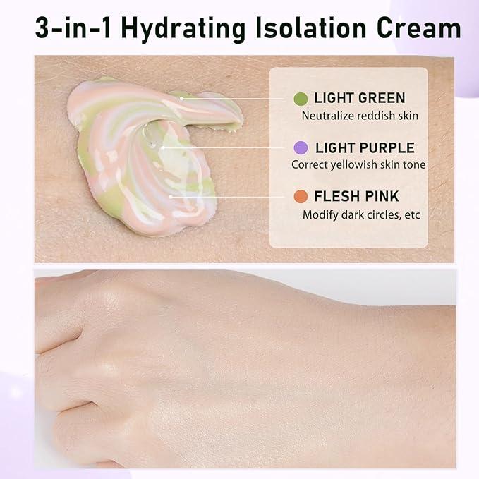 Product Introduction of [CLEARANCE SALE OFFER]3-in-1 Color Correcting Foundation & Primer 7