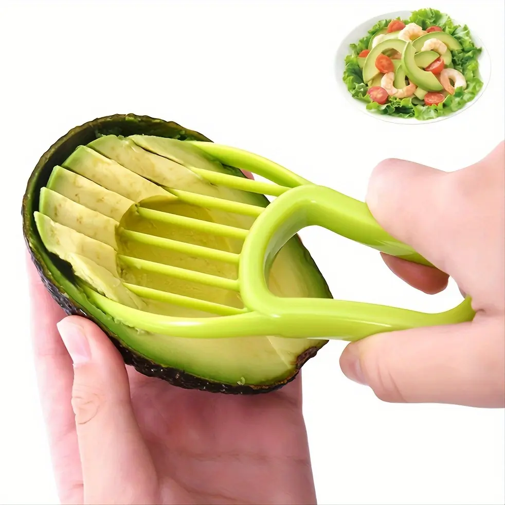 3-in-1 Avocado Slicer Peel Core and Slice Hass Avocados Effortlessly