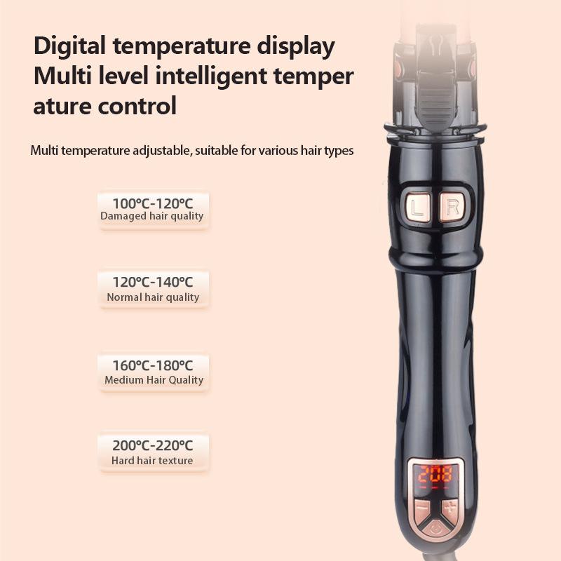 Automatic Rotating Hair Curler Electric Heated Hair Curling Iron Professional Hair Styling Tool for Home and Salon Use Perfect for Beach Waves and Hairdressing Gifts Durable Comfort 7