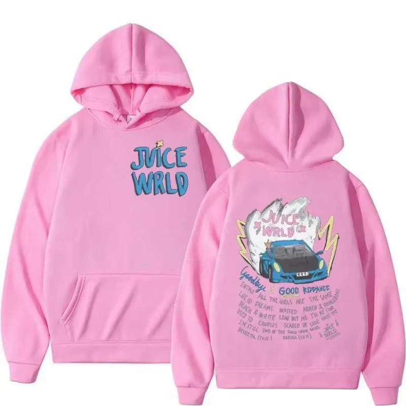 Product Introduction of Juice WRLD Hoodies Men Women Hooded Sweatshirts Fashion Hip Hop Casual Pullovers Autumn Boys Girls Black Streetwear Juicewrld Menswear Tops Long Sleeve 14