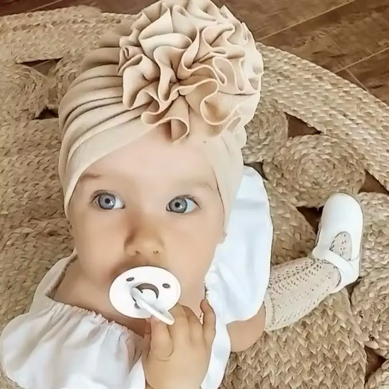 Flower Turban for babies - Soft and Comfortable