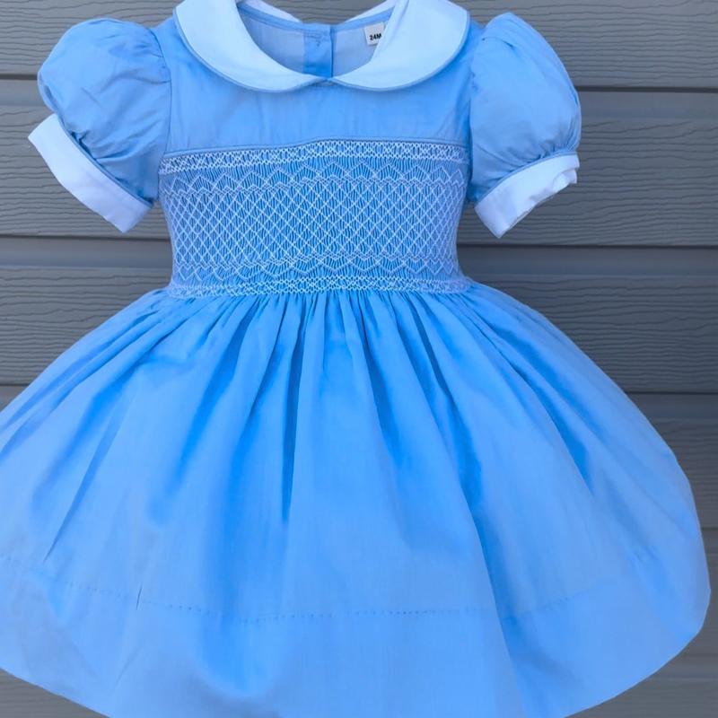 Smock back and front dress 3