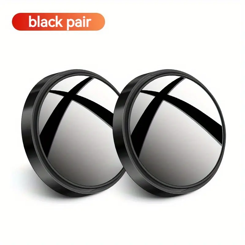 2pcs Car Rearview Mirror High-definition Round Mirror 360-degree Adjustable Blind Spot Mirror Wide-angle Mirror, Increase Child's Safety In The Car 4