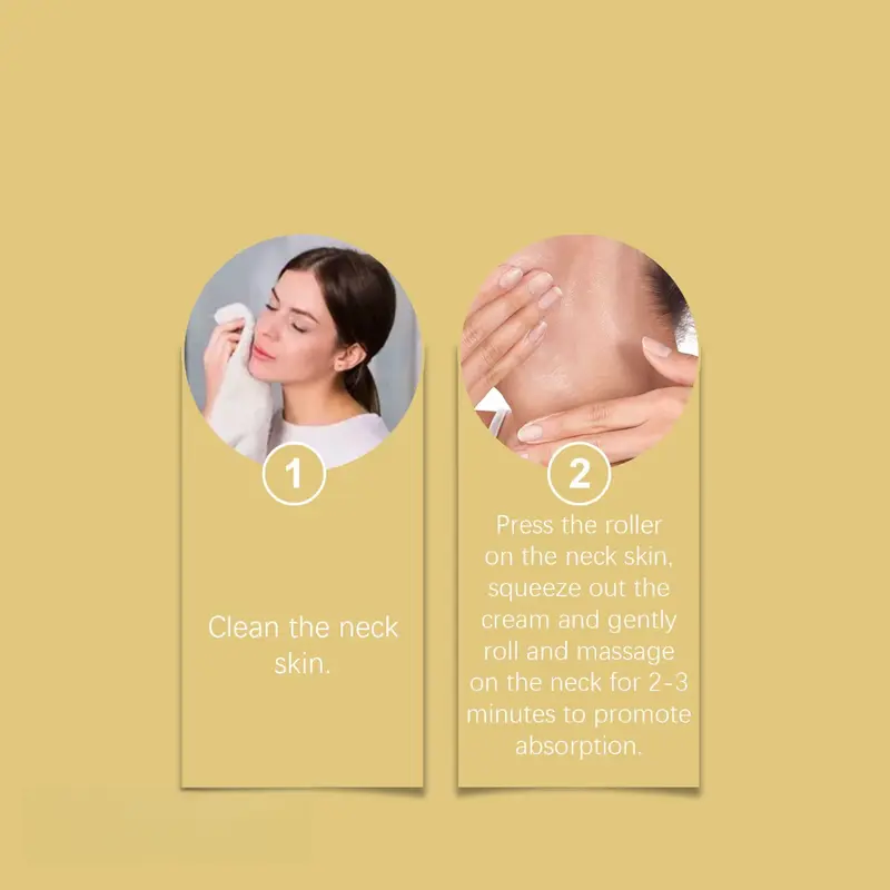 HOYGI Neck Firming Cream, Tighten and Lift NeckCream for Crepev Skin,Skin Moisturizer, DeepMoisturizing, Cruelty free Neck Care Body Care Tightening 6