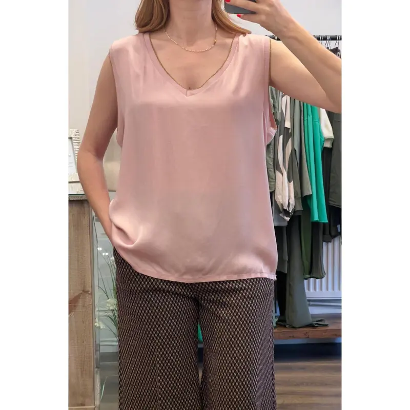 Satin Vest Top 1