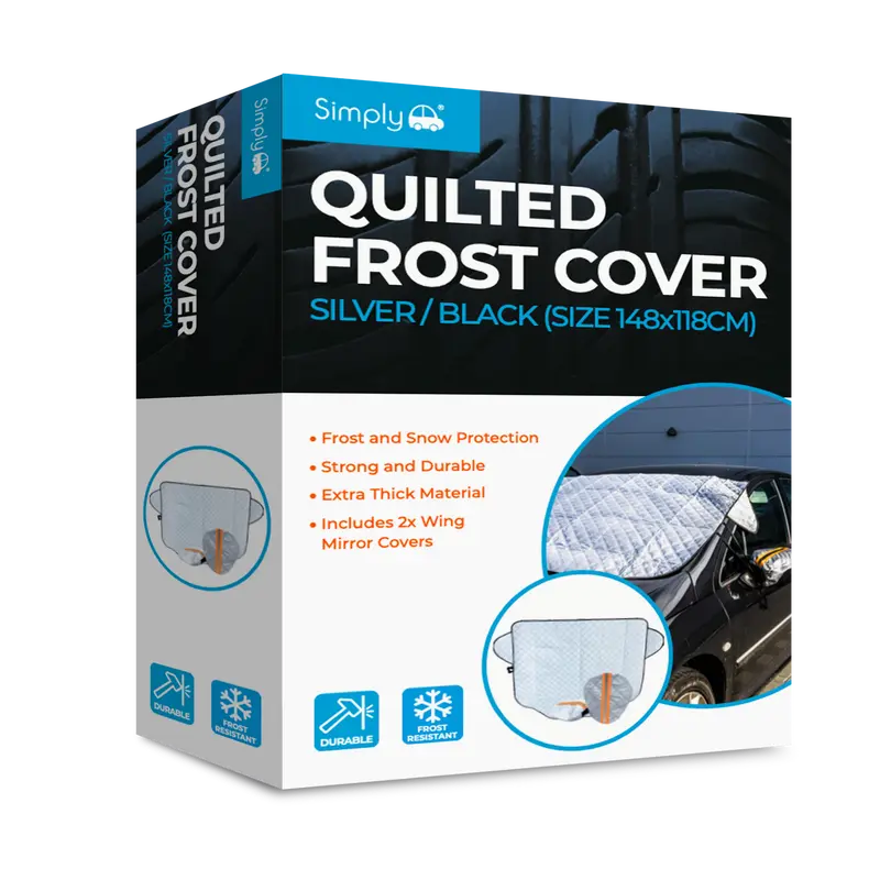 Simply Automotive 4 Layer Quilted Frost Cover Protector Shield for Car SUV Van 2