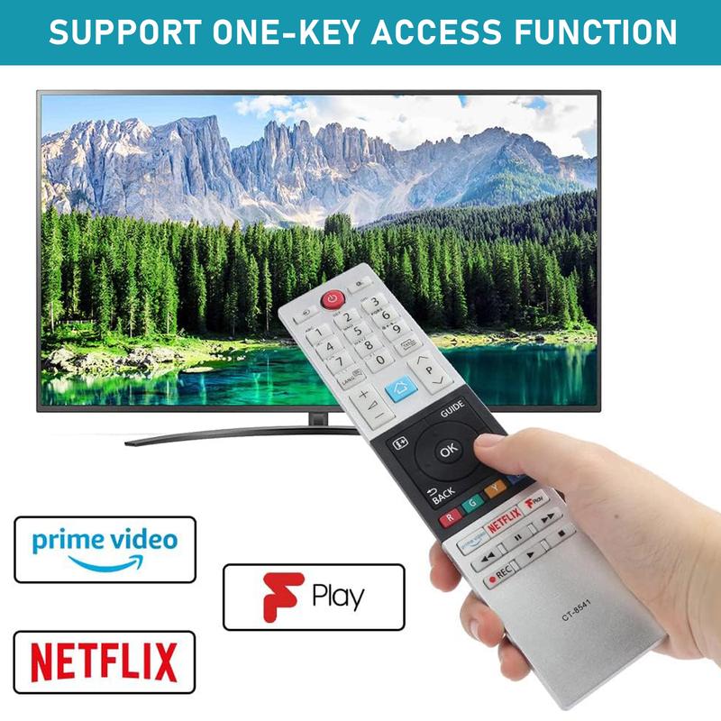 Universal Replacement For Toshiba Remote Control Ct-8541, Toshiba Tv Remote Controls Is Perfect Replacment For Toshiba Tv, Lcd, Led And Hdtv Toshiba Remote Control Universal tv Remote Toshiba. 1