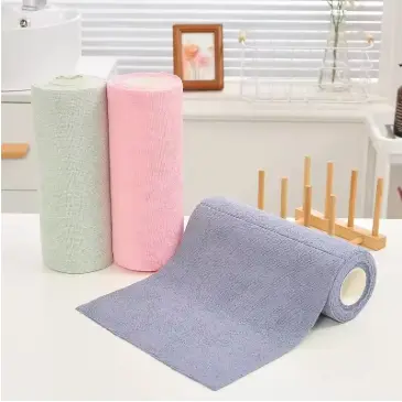 Reusable Cleaning Wipe Household Kitchen Cloth Microfiber Towel  Dish Rags Wash Paper Towel Replacement 1  of 20 Sheets Traditional toilet rolls 4
